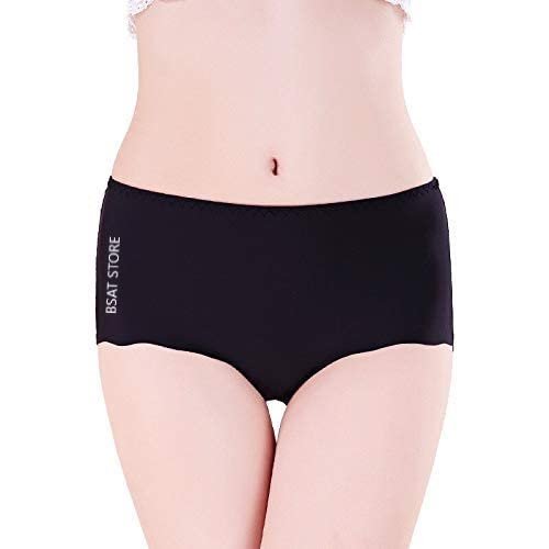 Women's Ice Silk Blend Invisible Lines No Show Hipster Panty (Pack of 1)