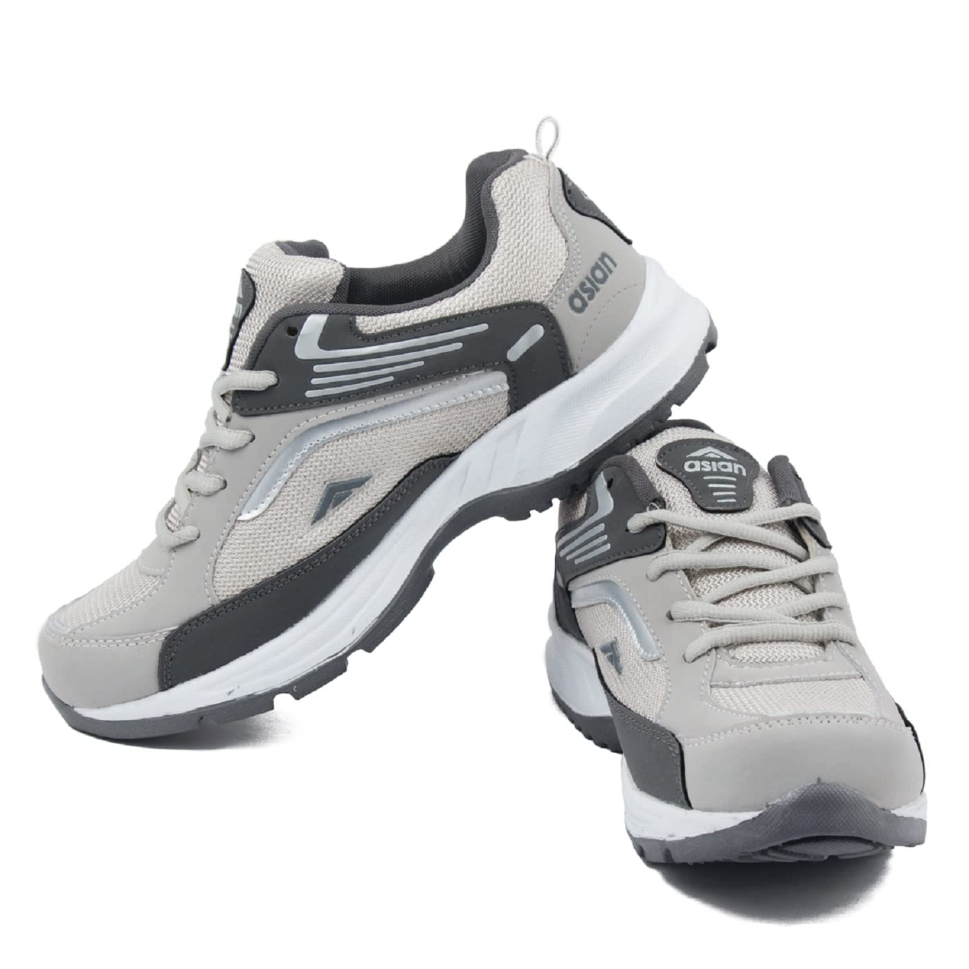 ASIAN Men's Future-01 Running Shoes (Grey)
